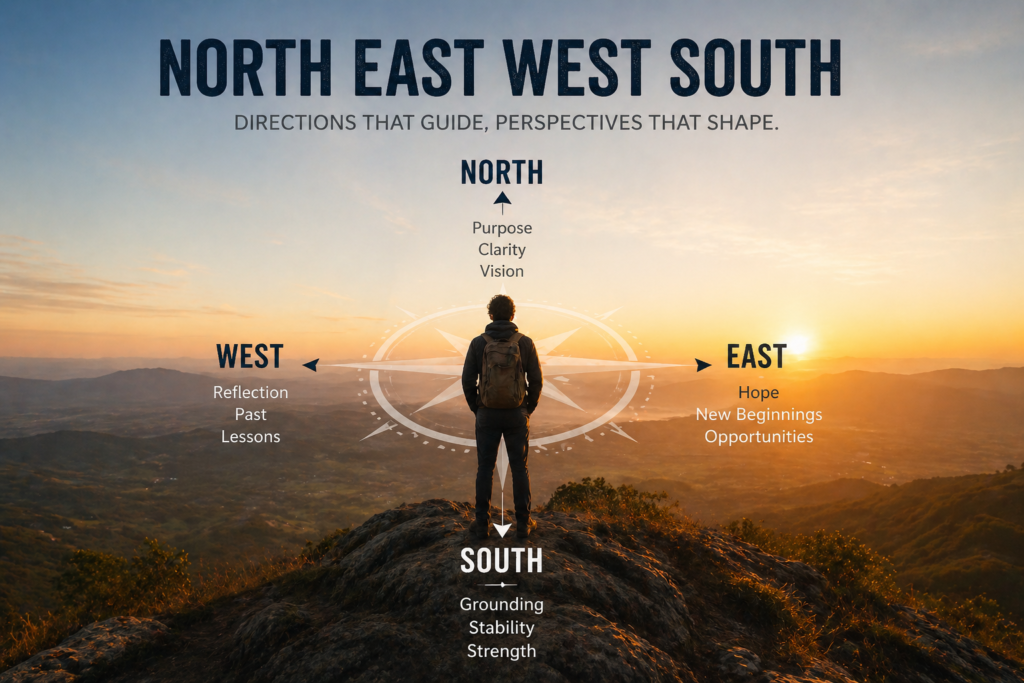 North East West South