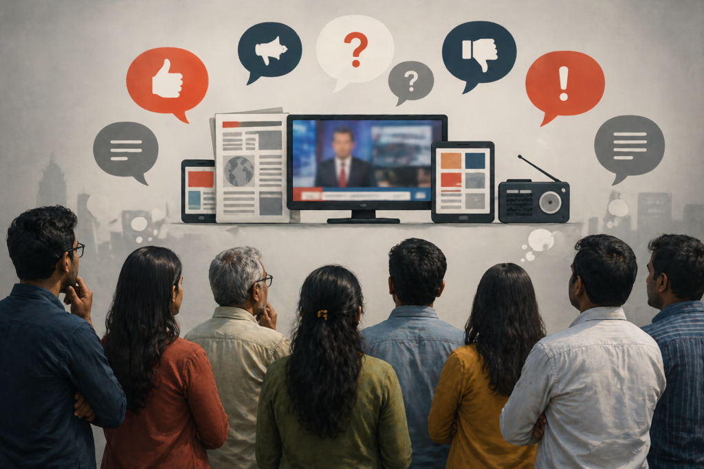 Perception of public towards media reports