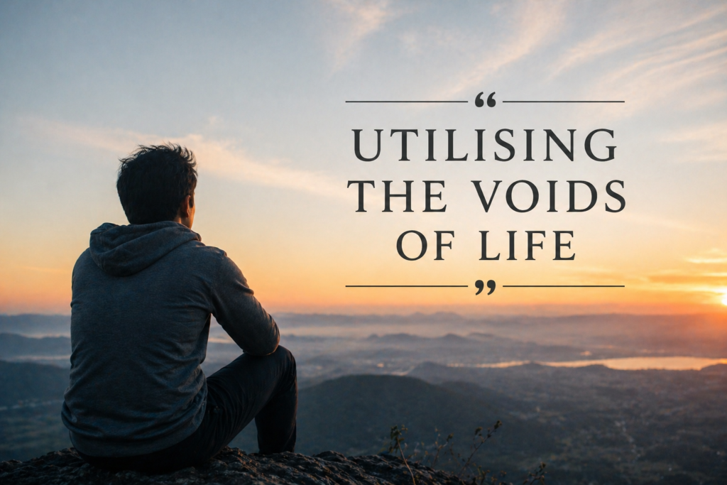Utilising the voids of life