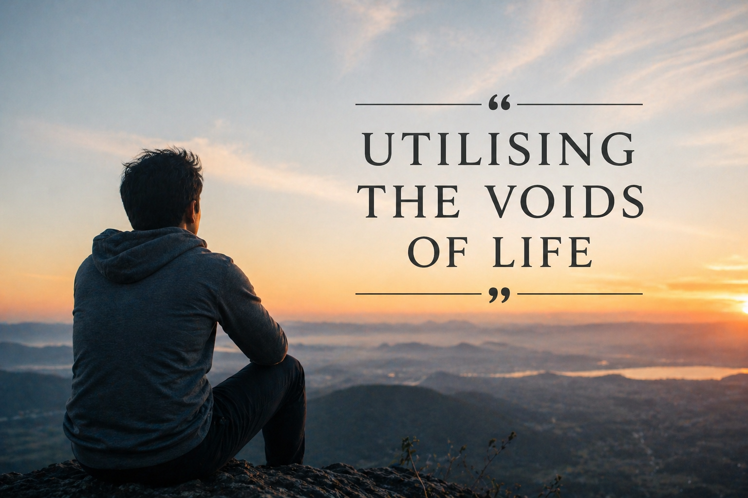 Utilising the voids of life