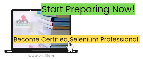 selenium professional certification