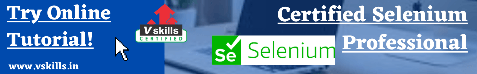 Certified Selenium professional online tutorial 