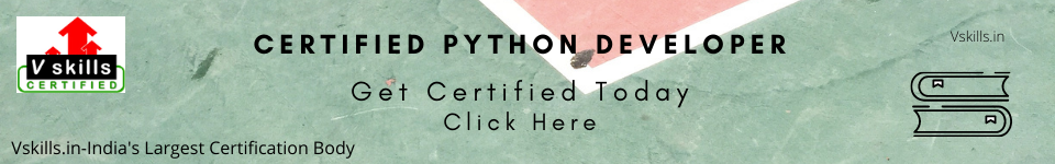 certified python developer