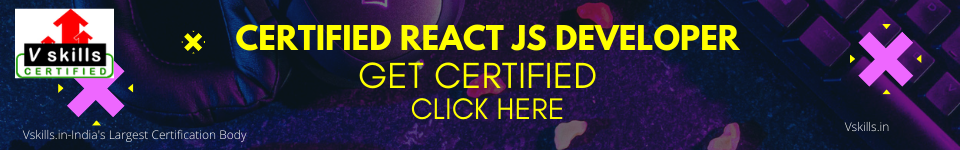 Certified ReactJS Developer