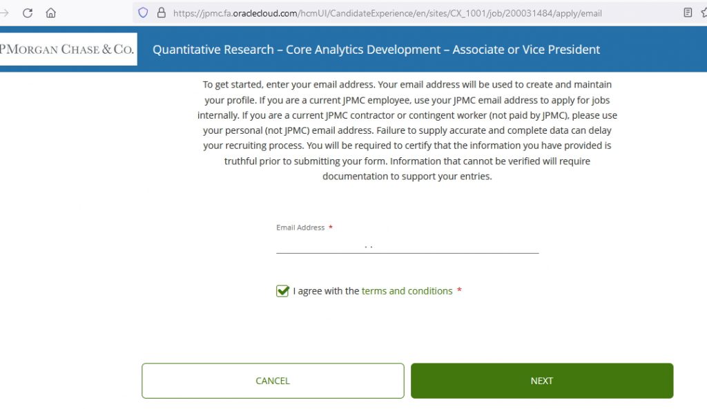 Steps to apply directly for AML-KYC jobs at JPMorgan Chase Mumbai
