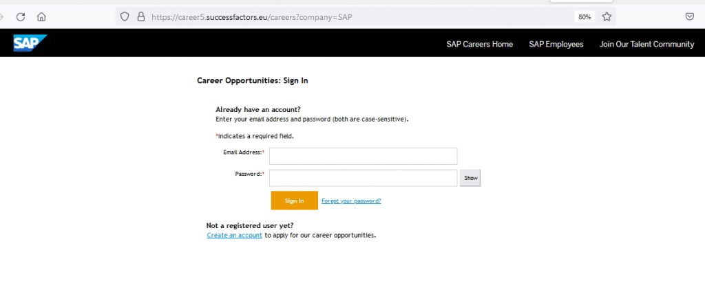 Steps to apply directly for Angular jobs at SAP India  Bangalore
