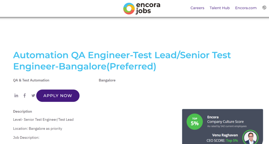 JMeter JOBS at Encora