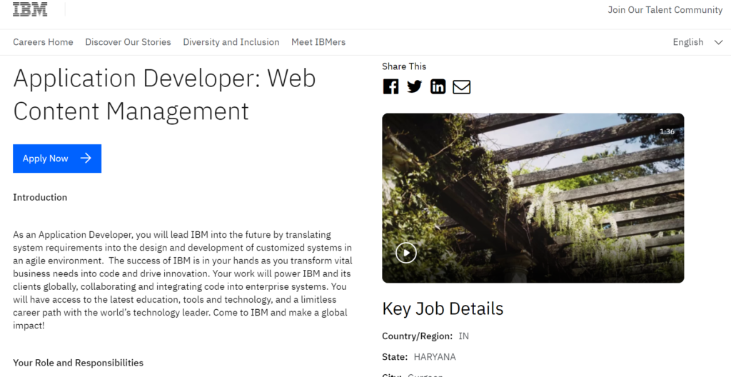 PHP Developer jobs at IBM