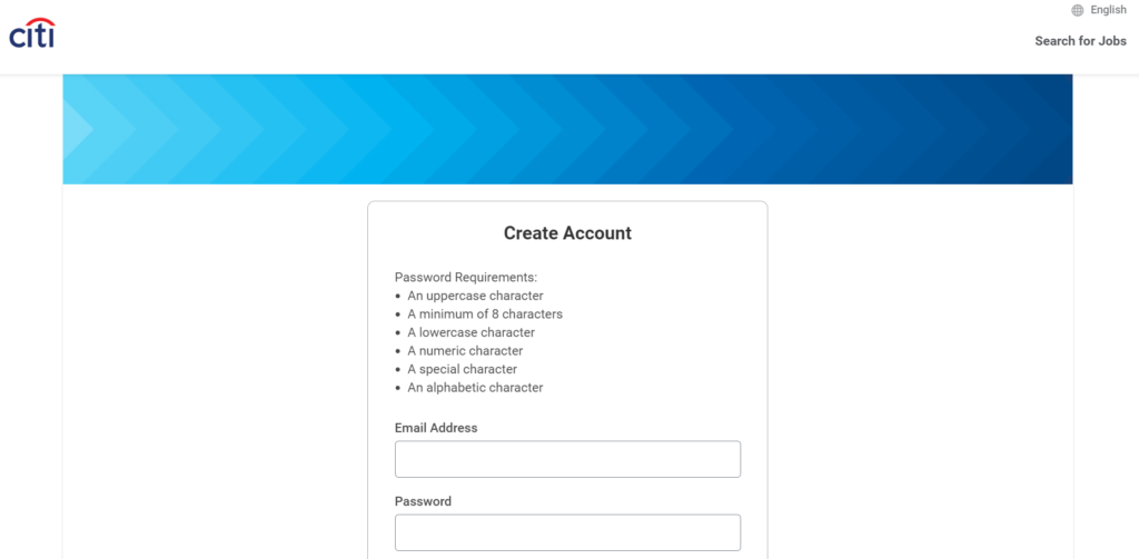 create account