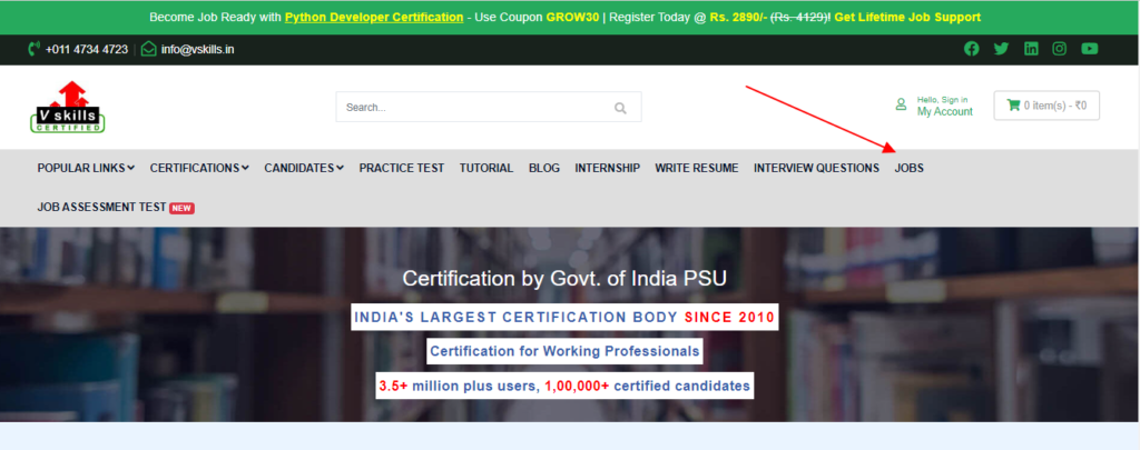 Vskills Certification