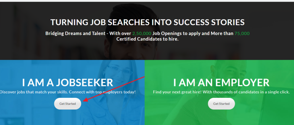 Register Vskills Job Board 