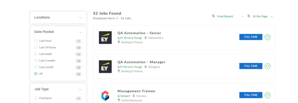 Search Jobs