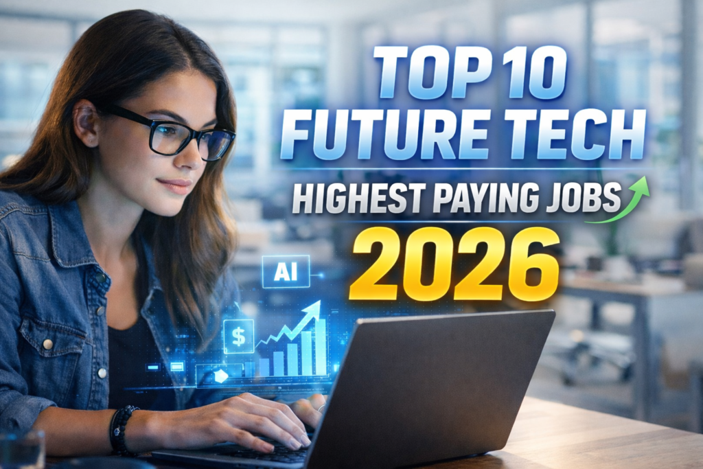 Top 10 Future Technologies And Highest Paying Jobs 2026