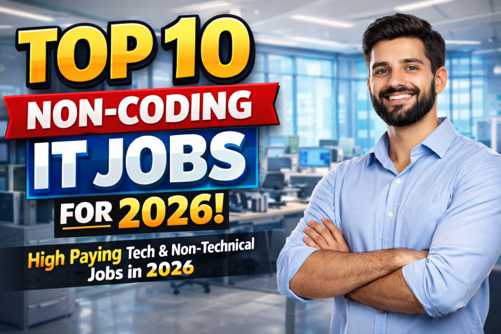 Top 10 Non-Coding IT Jobs For 2026