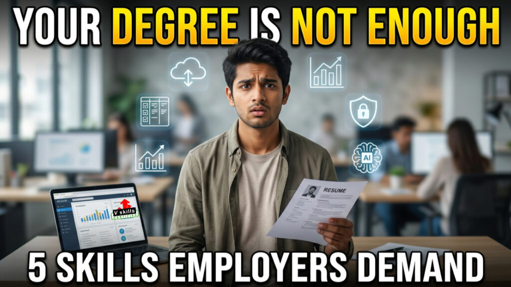 Your degree is not enough anymore — 5 Skills employers now demand