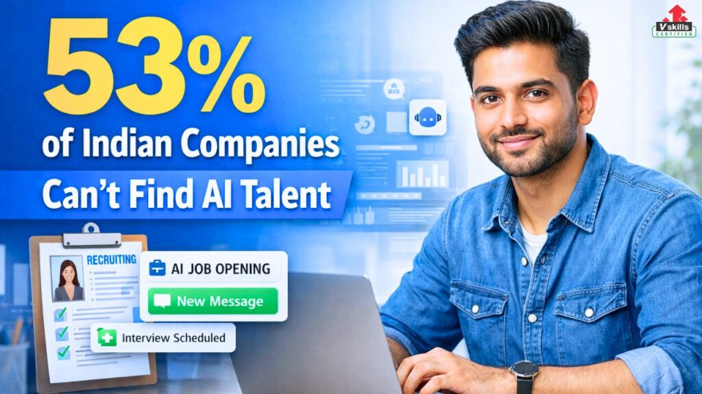 53% of Companies of Indian Companies Can't Find AI Talent