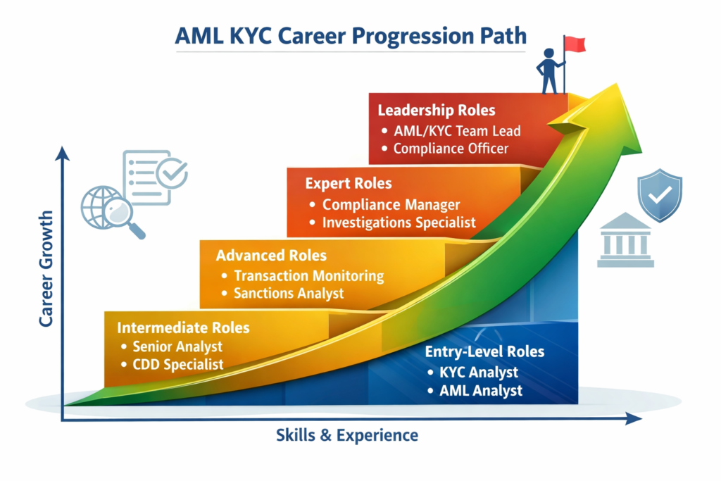 AML KYC Career Progression Path 2026