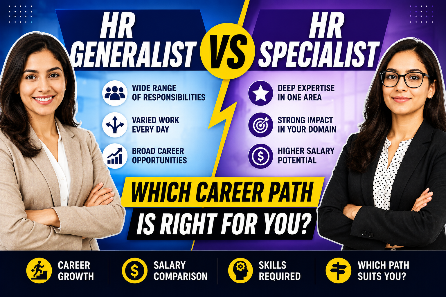 HR Generalist vs HR Specialist