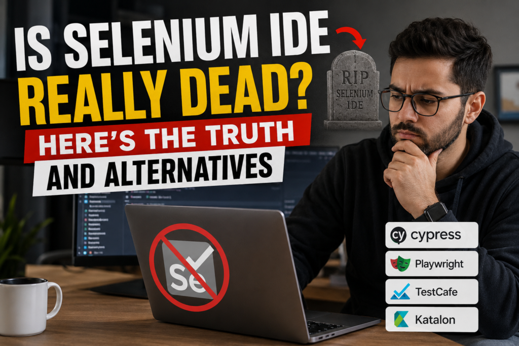 Is Selenium IDE Really Dead