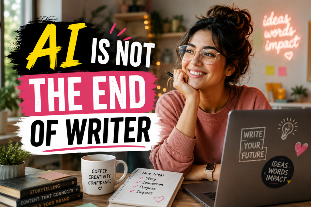 Ai is not the End of Writers But the start of a New Era