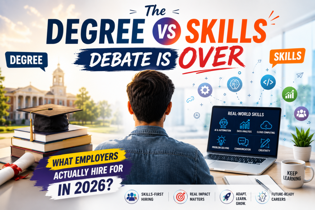 Degree vs Skills - What Employers are Actually Looking For