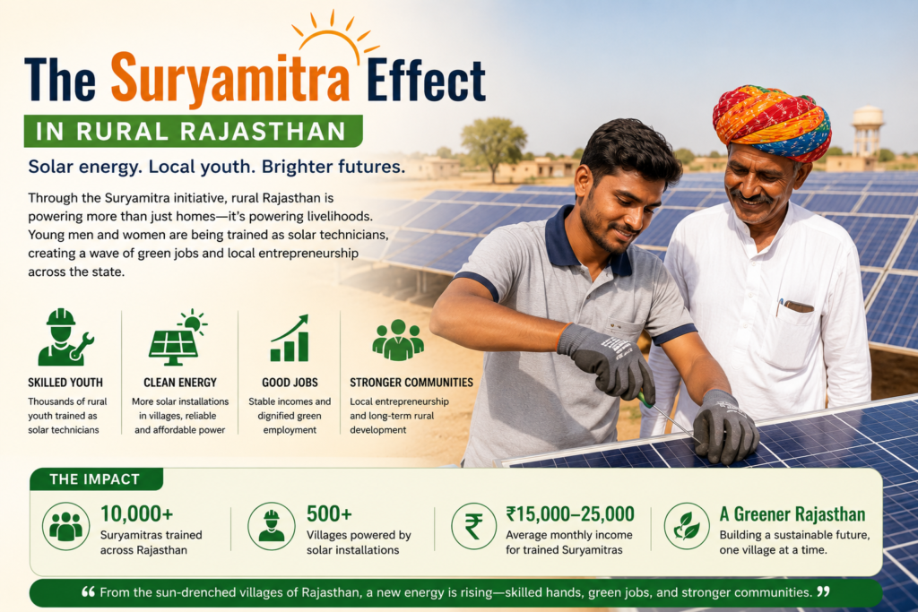 The Suryamitra Effect in Rural Rajasthan