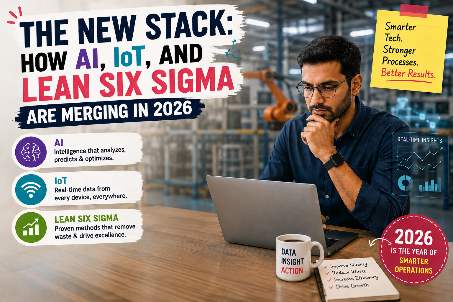 How AI, IoT, and Lean Six Sigma Are Merging