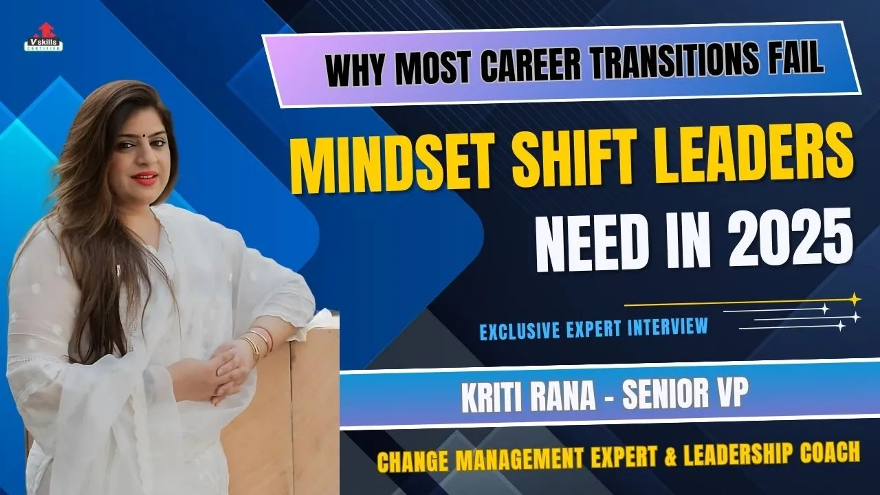 | Mindshift Leaders Need in 2025 | Kriti Rana - Leadership Coach 