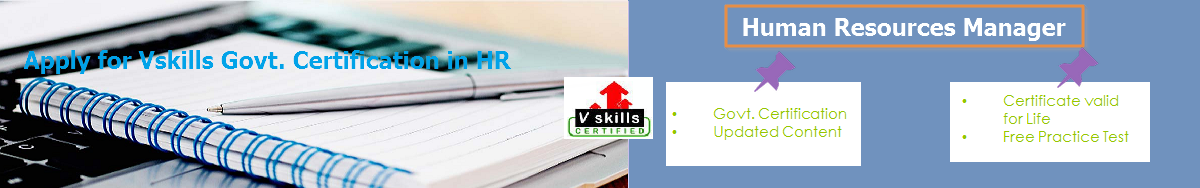 Vskills HR Manager