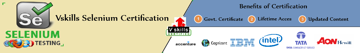 Vskills Selenium Course