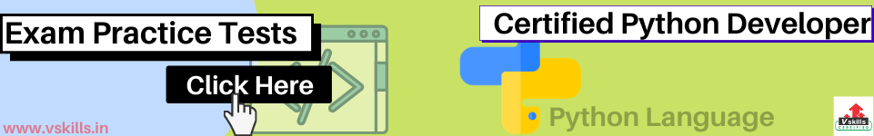 Certified Python Developer prac tests