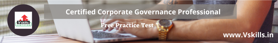 Certified Corporate Governance Professional free practice test