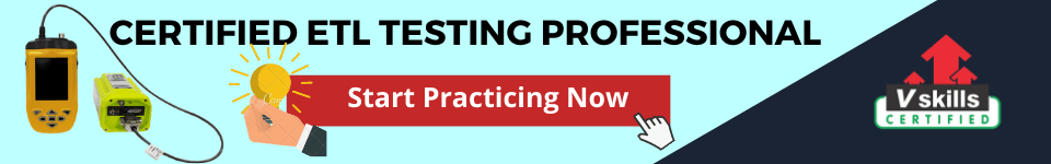 Certified ETL Testing Professional Practice Tests
