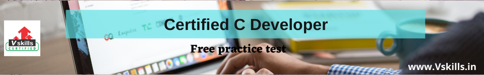  Certified C Developer free practice test