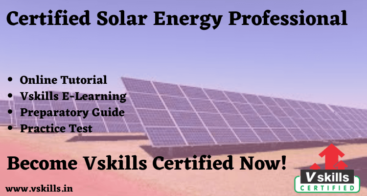 Certified Solar Energy Professional Online Tutorial