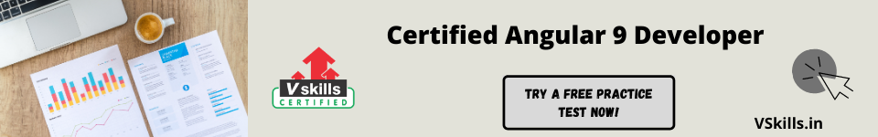 Certified Angular 9 Developer free test