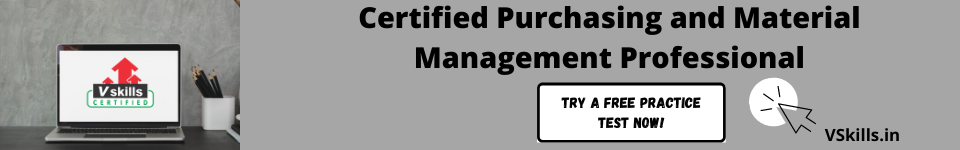 Certified Purchasing and Material Management Professional free test