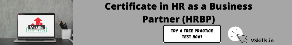 Certificate in HR as a Business Partner (HRBP) free test