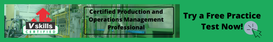 Production and Operations Management Tutorials free test
