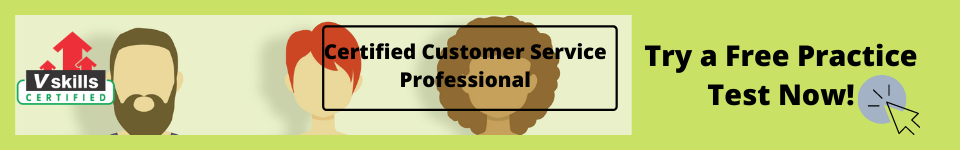 Certified Customer Service Professional free test