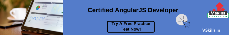 AngularJS Developer Tutorials free practice test