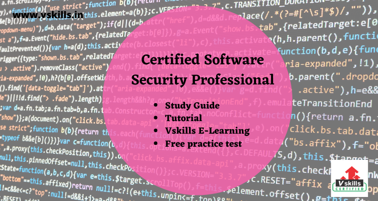 Certified Software Security Professional