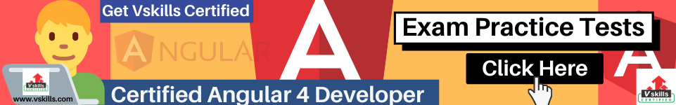 Certified Angular 4 Developer free practice tests
