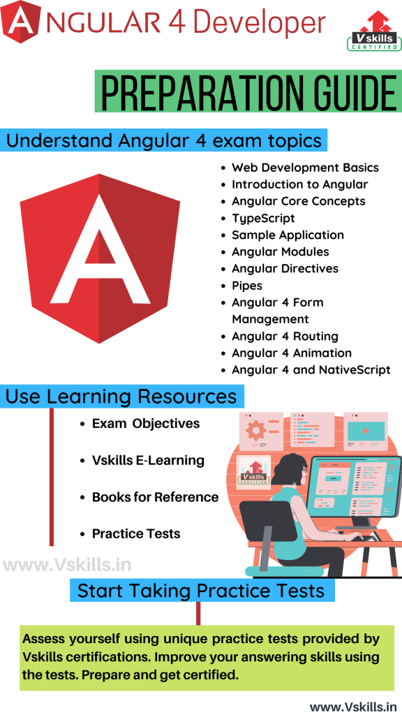 Certified Angular 4 Developer | Vskills Online Tutorials