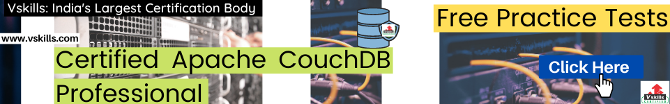 Certified Apache CouchDB Professional practice tests