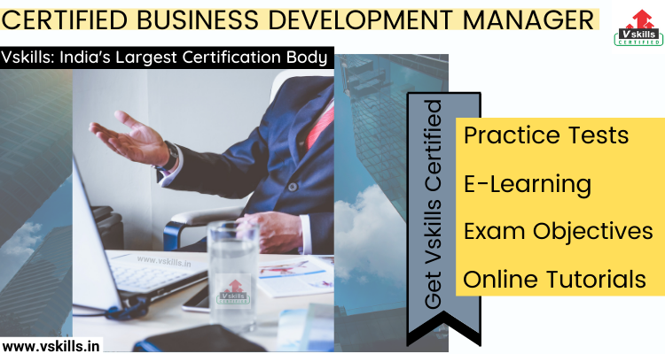 Certified Business Development Manager tutorial