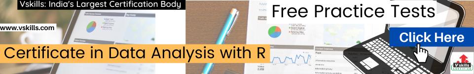 Certificate in Data Analysis with R practice tests