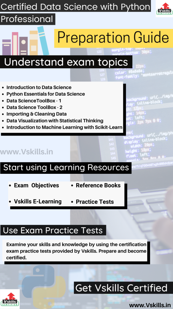 Certified Data Science with Python Professional study guide