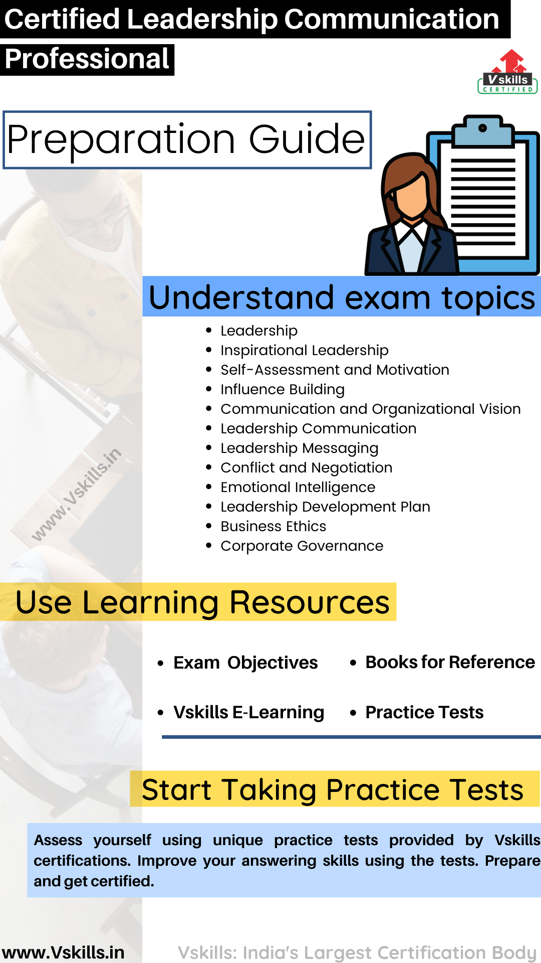 Certified Leadership Communication Professional Vskills Online Tutorial