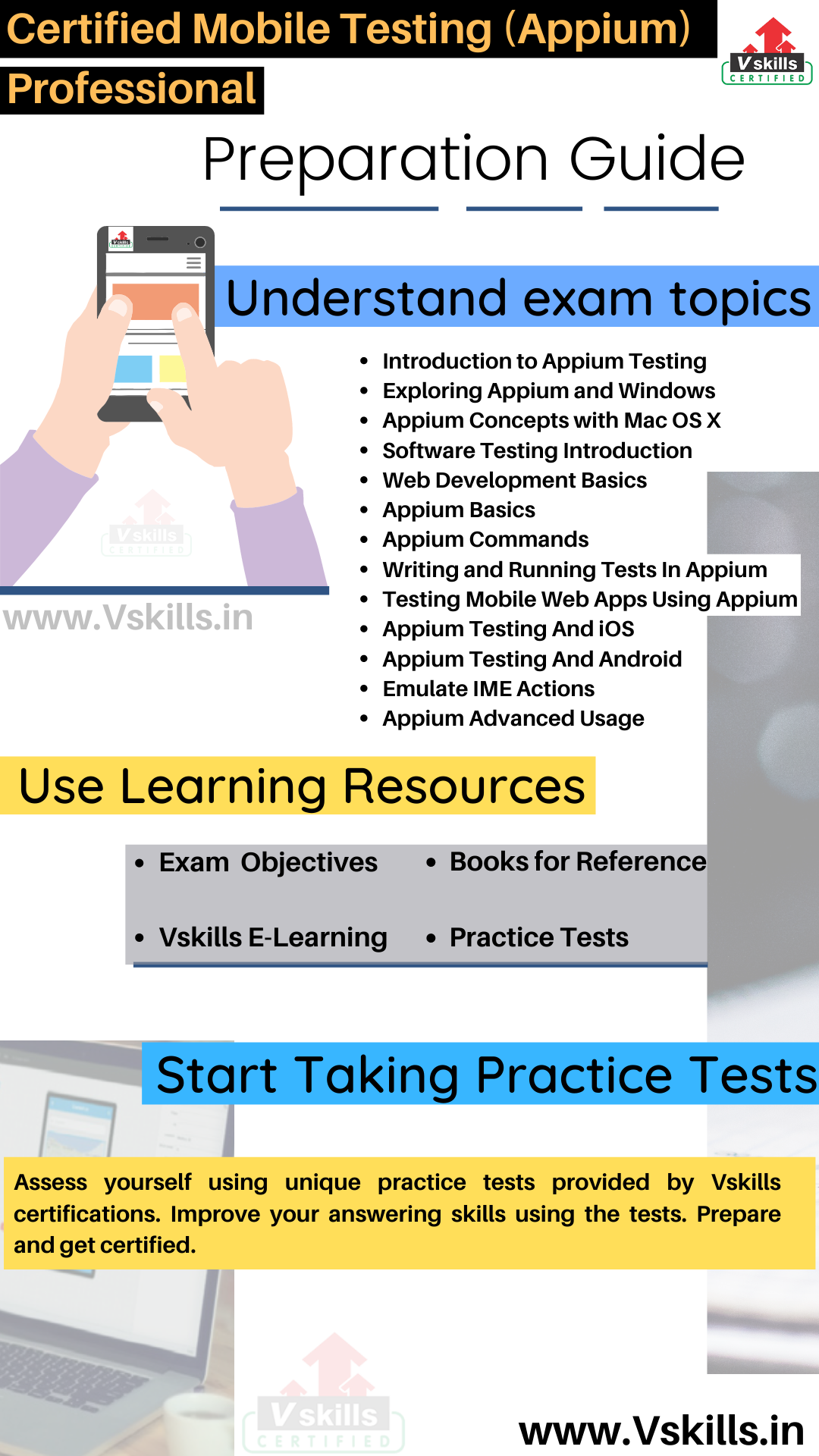 Certified Mobile Testing (Appium) Professional study guide